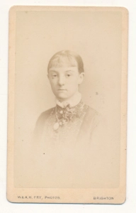 CDV kobieta fotografia wizytowa - 25586