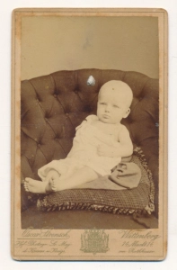 CDV dziecko fotografia wizytowa - 25589