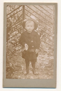 CDV dziecko fotografia wizytowa - 25590