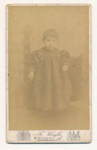 CDV dziecko fotografia wizytowa - 25593