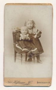 CDV dziecko fotografia wizytowa - 25594