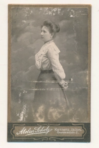 CDV kobieta fotografia wizytowa - 25595