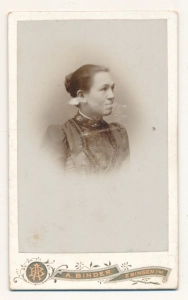 CDV kobieta fotografia wizytowa - 25596