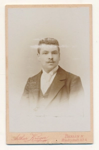 CDV mężczyzna fotografia wizytowa - 25600