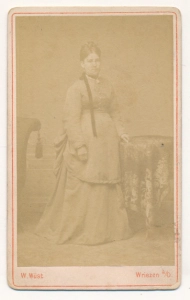 CDV kobieta fotografia wizytowa - 25602