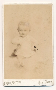 CDV dziecko fotografia wizytowa - 25606