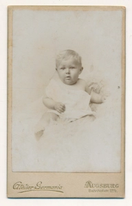 CDV dziecko fotografia wizytowa - 25607