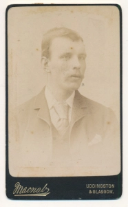CDV mężczyzna fotografia wizytowa - 25615