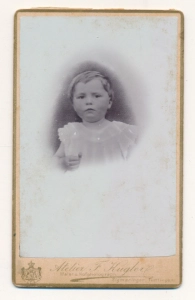 CDV dziecko fotografia wizytowa - 25616