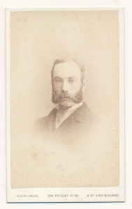 CDV mężczyzna fotografia wizytowa - 25620