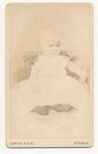 CDV dziecko fotografia wizytowa - 25623