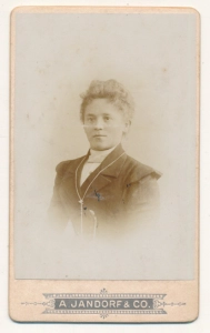 CDV kobieta fotografia wizytowa - 25625