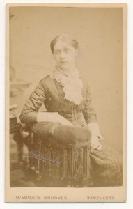 CDV kobieta fotografia wizytowa - 25627