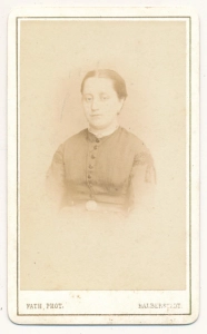 CDV kobieta fotografia wizytowa - 25631