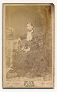 CDV kobieta fotografia wizytowa - 25640