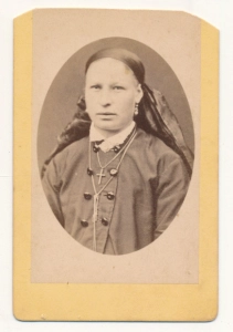 CDV kobieta fotografia wizytowa - 25642