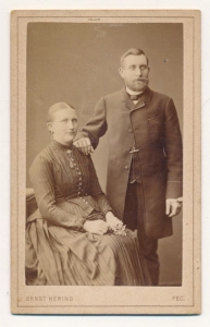 CDV kobieta mężczyzna fotografia wizytowa - 25651