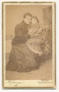 CDV kobieta fotografia wizytowa - 25658