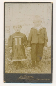 CDV dzieci fotografia wizytowa - 25659