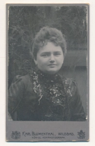 CDV kobieta fotografia wizytowa - 25662