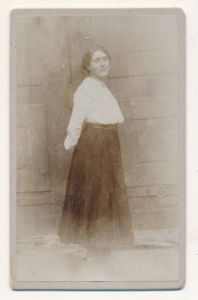 CDV kobieta fotografia wizytowa - 25671