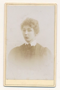 CDV kobieta fotografia wizytowa - 26072