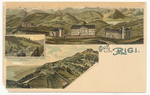 Rigi Litografia widokowa - 057124