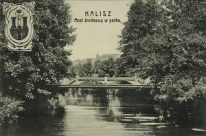 Kalisz Most w parku - Reprodukcja 5952