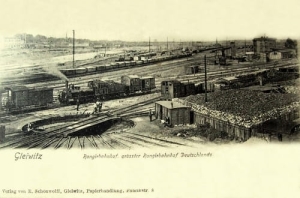 Gliwice Dworzec nastawnia - Reprodukcja 6082