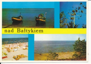 Baltyk morze widokowa plaża - 058579