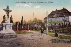 Gliwice widok na Krzyż - Reprodukcja 6058