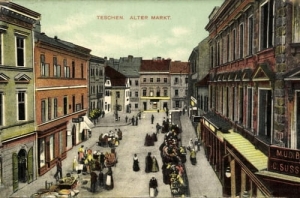 Cieszyn Stary Rynek - Reprodukcja 6175