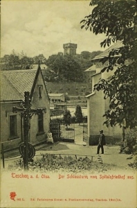 Cieszyn Cmentarz szpitalny - Reprodukcja 6164