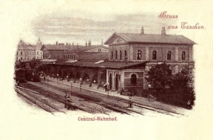 Cieszyn Dworzec kolejowy - Reprodukcja 6160