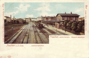 Cieszyn Dworzec kolejowy - Reprodukcja 6159