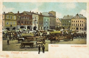 Cieszyn Plac Demia - Reprodukcja 6141