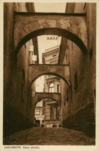 Jabłonków stara uliczka - Reprodukcja 6135