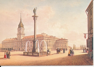 Warszawa Plac Zamkowy zamek - 059192
