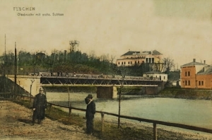 Cieszyn Most na Olzie - Reprodukcja 6129