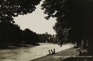 Cieszyn Rzeka graniczna - Reprodukcja 6125