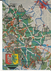 Województwo Wałbrzyskie mapka - 059242
