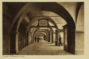 Cieszyn Podsienia w rynku - Reprodukcja 6121