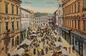 Cieszyn Stary Targ - Reprodukcja 6117