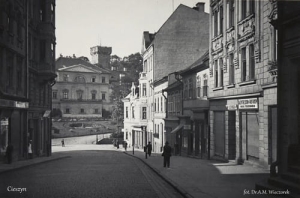 Cieszyn widok na basztę - Reprodukcja 6110