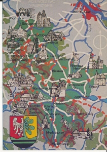 Województwo Wałbrzyskie mapka - 059534