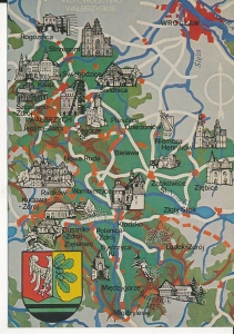 Województwo Wałbrzyskie mapka - 059536