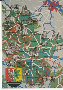 Województwo Wałbrzyskie mapka - 059537