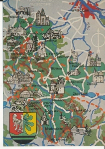 Województwo Wałbrzyskie mapka - 059539