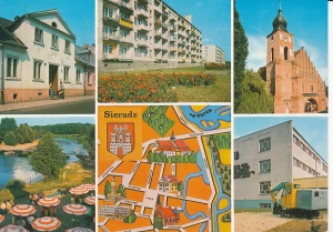 Sieradz widoki widokowa mapka - 059587