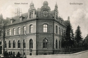 Gryfino Poczta -Reprodukcja 6214
